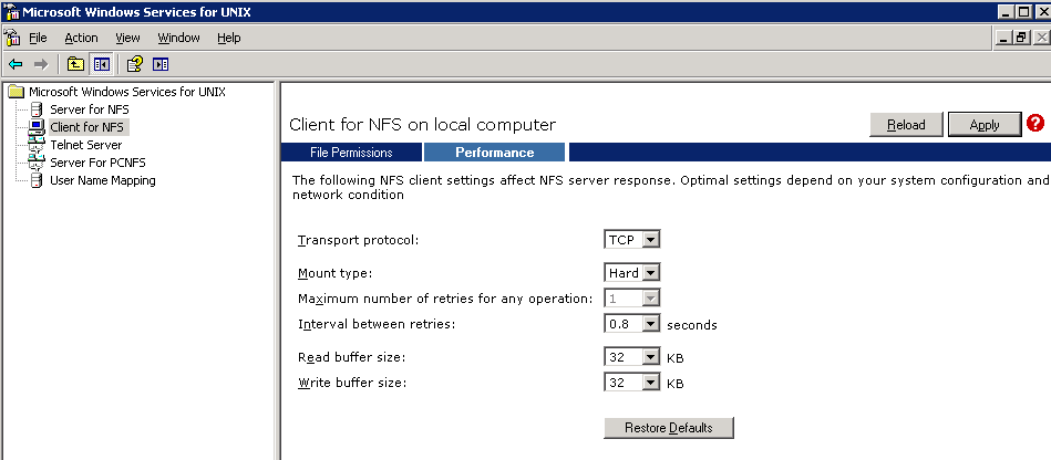 Nfs Server And File Permissions Unix